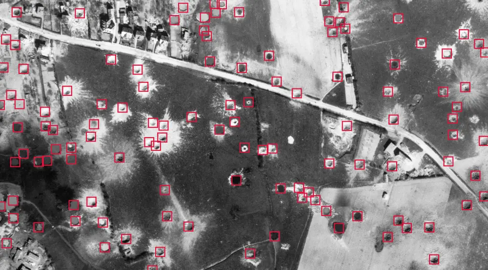 Bomb Crater Detection